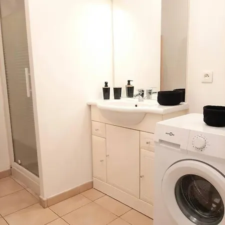 Proche Aeroport A Pied, Le Reve Rose. Apartament